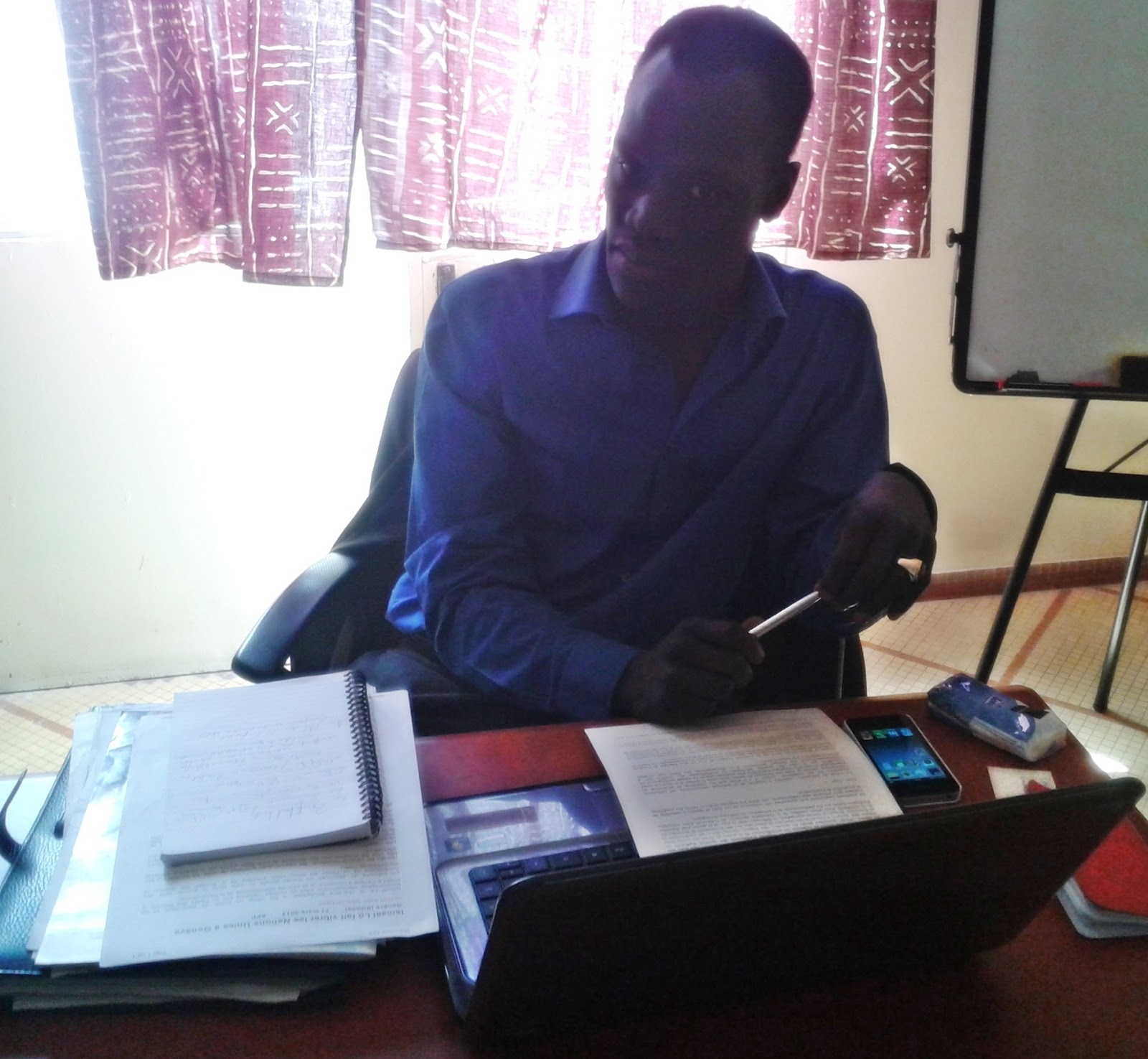 Gorgui Ndoye, journaliste Sénégalais, invité d'E-jicom